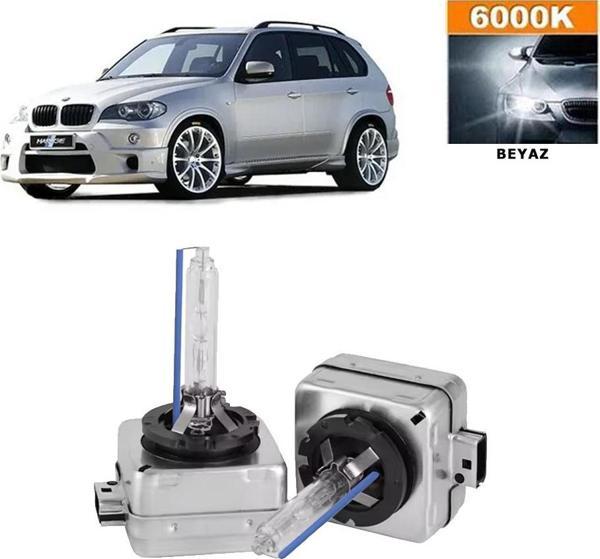 BMW X5 Serisi E70 2007-2013 Xenon D1S / D1R 6000K Beyaz HID Xenon Ampul 2 Adet - Image 1