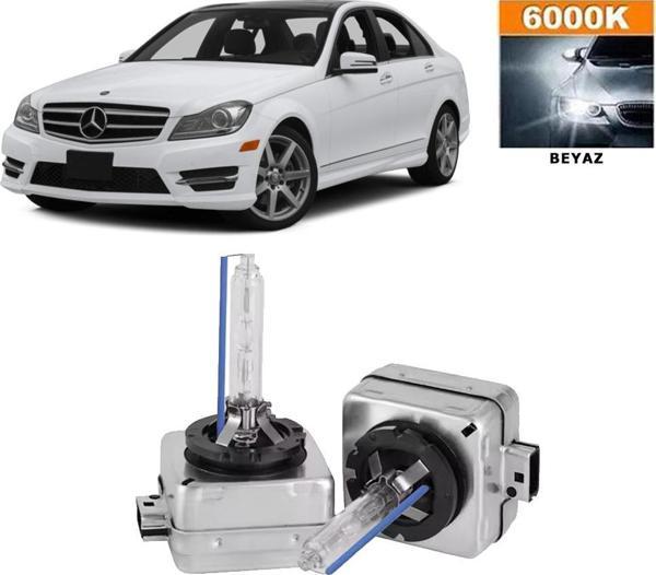 Mercedes C Serisi W204 2007-2014 Xenon D1S / D1R 6000K Beyaz HID Xenon Ampul 2 Adet - Image 1