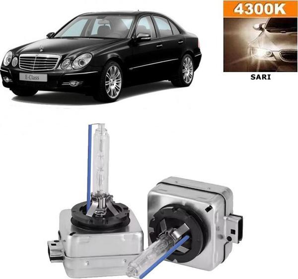 Mercedes E Serisi W211 2001-2009 Xenon D1S / D1R 4300K Sarı HID Xenon Ampul 2 Adet - Image 1