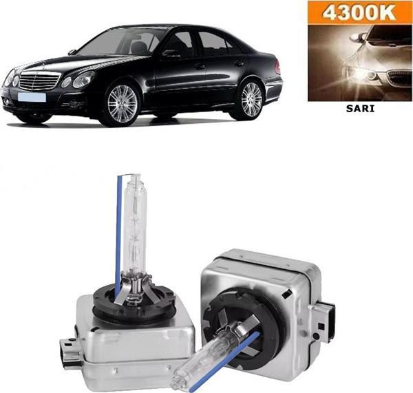 Mercedes E Serisi W212 2009-2016 Xenon D1S / D1R 4300K Sarı HID Xenon Ampul 2 Adet - Image 1