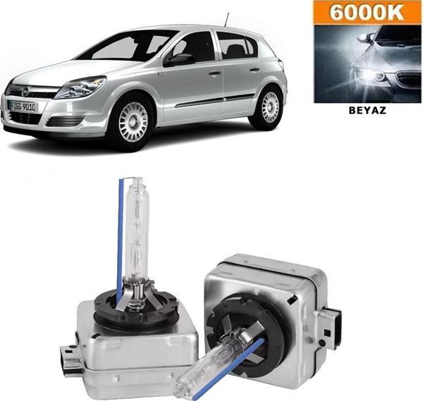 Opel Astra H Xenon D1S / D1R 6000K Beyaz HID Xenon Ampul 2 Adet - Image 1