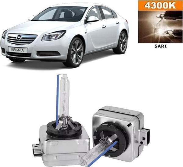 Opel Insignia Xenon 2008-2013 D1S / D1R 4300K Sarı HID Xenon Ampul 2 Adet - Image 1