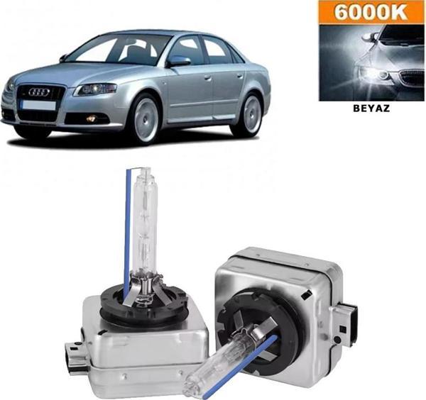 Audi A4 2004-2008 Xenon D1S / D1R 6000K Beyaz HID Xenon Ampul 2 Adet - Image 1