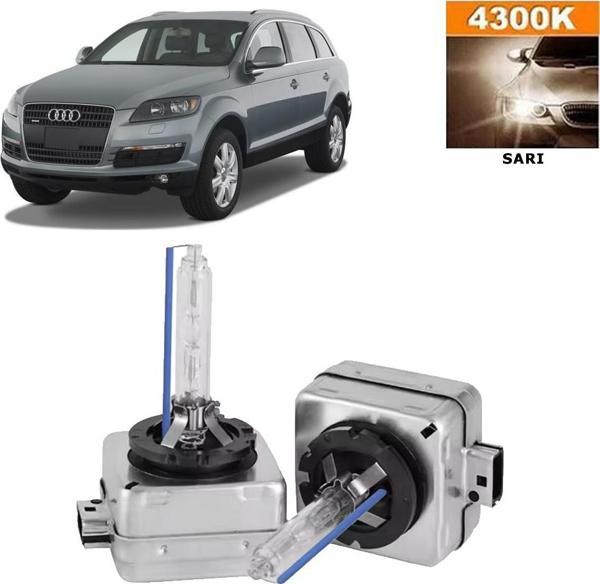 Audi Q7 2009-2009 Xenon D1S / D1R 4300K Sarı HID Xenon Ampul 2 Adet - Image 1