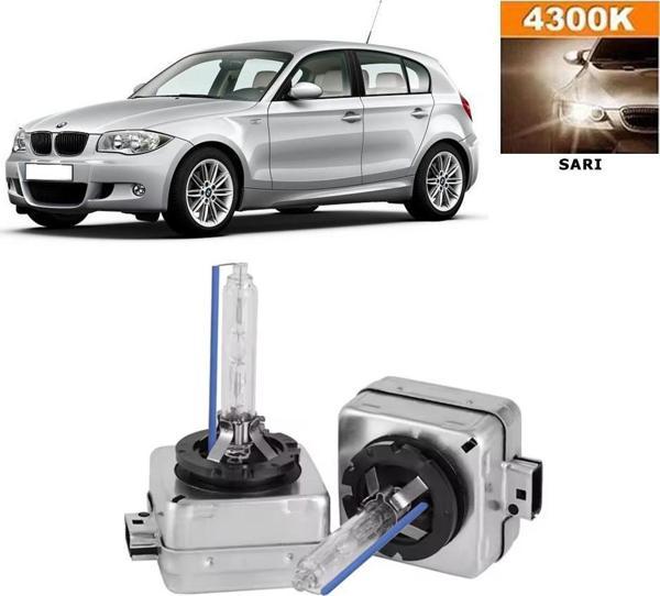 BMW 1 Serisi E87 2003-2012 Xenon D1S / D1R 4300K Sarı HID Xenon Ampul 2 Adet - Image 1