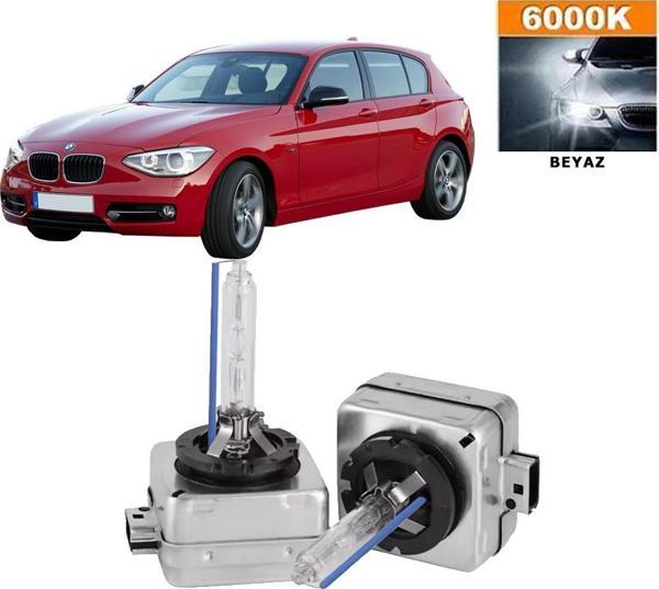 BMW 1 Serisi F20 2012-2017 Xenon D1S / D1R 6000K Beyaz HID Xenon Ampul 2 Adet - Image 1