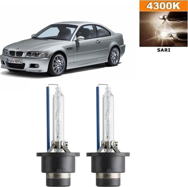 BMW 3 Serisi E46 D2S / D2R 4300K Sarı HID Xenon Ampul 2 Adet - Image 1