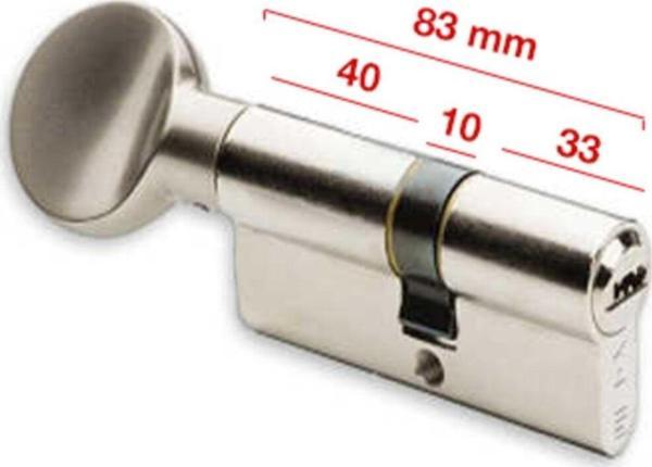 Kale Kilit Kale 164 Smc Sistem Mandallı Barel 83mm Göbek Silindir 33 10 40 (ÖZEL ÖLÇÜ) - Image 1