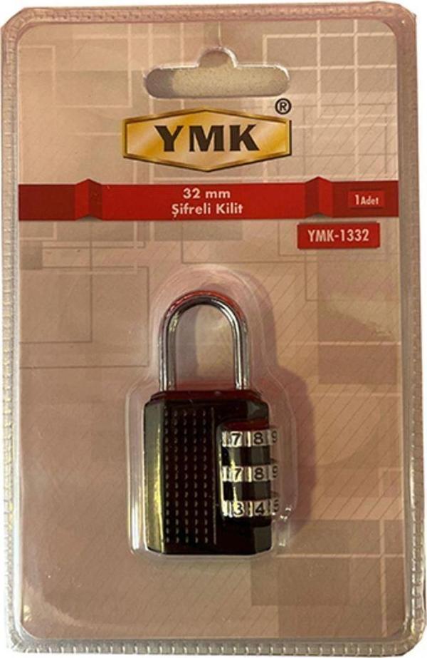 Yuma Ymk Şifreli Asma Kilit 32MM - Image 1