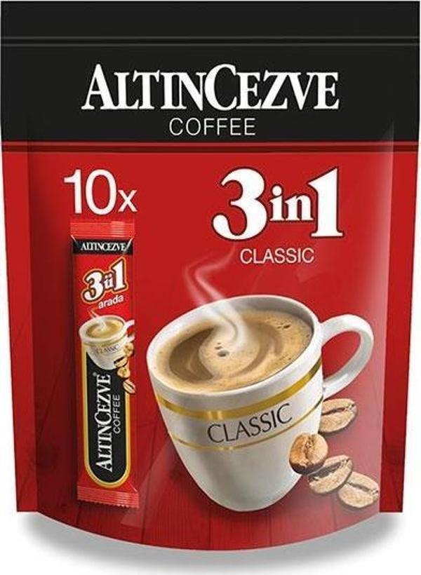 Altıncezve 3ü1 Arada | Üçü bir arada Classic 10′ lu Paket (Tek İçimlik) 15 Gr x 10 Adet - Image 1