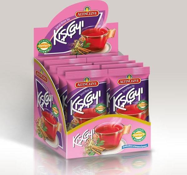 Altıncezve Steviyalı Kış Çayı Tek İçimlik İçecek Tozu 20 x 10 G - Image 1