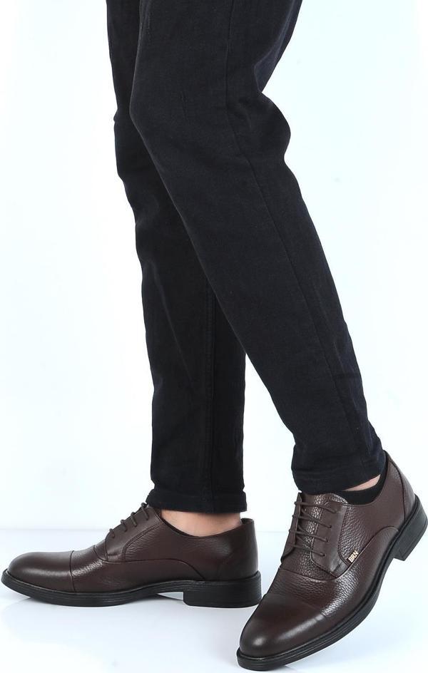 Berenni M574 Kauçuk %100 Deri Erkek Klasik Ayakkabı - Image 1