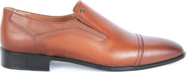 Berenni M283 Taba Neolit Hakiki Deri Erkek Klasik Ayakkabı - Image 1