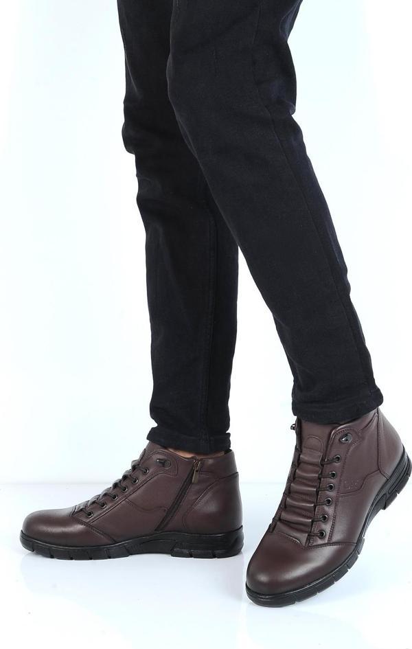 Crısso B476 Kauçuk %100 Deri Erkek Bot Ayakkabı - Image 1