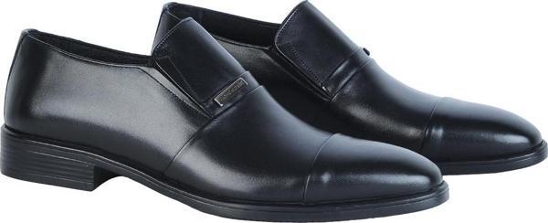 Pierre Cardin 120460 Exclusıve Siyah Deri Erkek Klasik Ayakkabı - Image 1