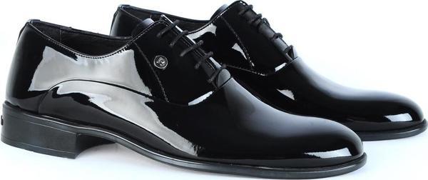 Pierre Cardin 7017 Groom Siyah Rugan Erkek Klasik Ayakkabı - Image 1
