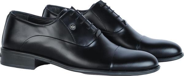 Pierre Cardin 70PC20 Groom Siyah Deri Erkek Klasik Ayakkabı - Image 1