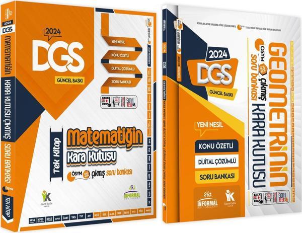 DGS Matematik TEK KİTAP ve Geometrinin Kara Kutusu Konu Ö.D.Çözümlü Çıkmış Soru Bankası Seti - Karakutu Yayınları - Image 1