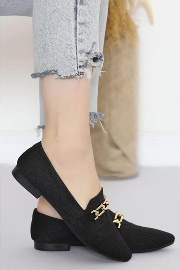 Scarletta Ronga Kadın Triko Günlük Babet - Image 1