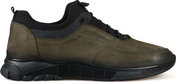 Hammer Jack 102 21405-M Torje Lazne Haki Deri Erkek Casual Ayakkabı - Image 1