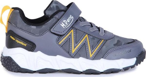 Mp 242-3331Ft Füme-Sarı Cırtlı Erkek Çocuk Spor Ayakkabı - Image 1