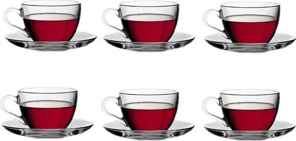 Paşabahçe 97948 basic cam çay fincanı - çay fincanı seti - Image 1