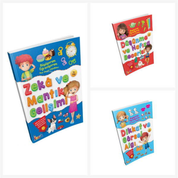 Bıcırık Zeka Ve Mantık Gelişimi&dikkat Ve Görsel Algı&düşünme Ve - Bıcırık Yayınları - Image 1
