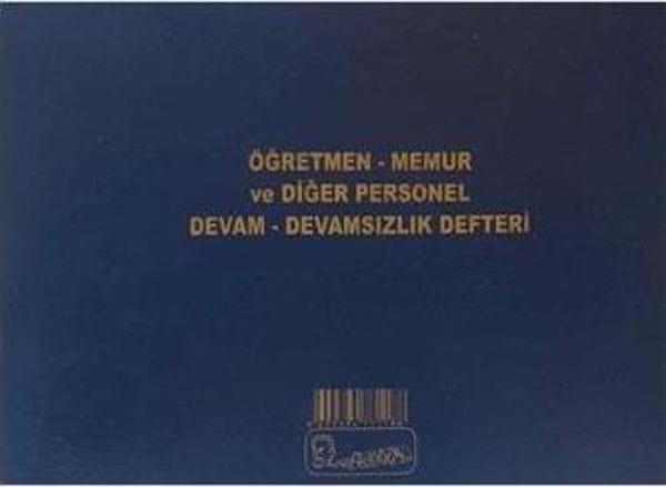 Kocaoluk Öğretmen-memur Ve Diğer Personel Devam-devamsızlık Defte - Image 1