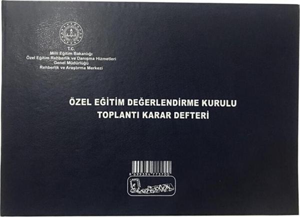 Kocaoluk Özel Eğitim Değerlendirme Kurulu  Karar Defteri - Image 1