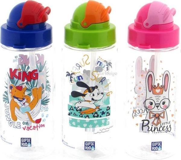Gıpta Fun Tritan Pipetli Matara 500 Cc Yeşil - Image 1