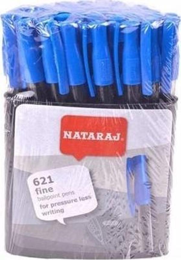 Nataraj 621 Tükenmez Kalem Mavi 45'li - Image 1