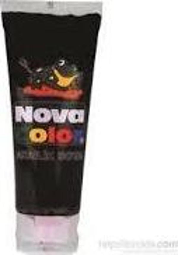 Nova Color Tüp Akrilik Boya 75 Gram Siyah - Image 1