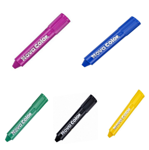 Nova Color Yüz Boyası ( Mor-yeşil-mavi-sarı-siyah ) - Image 1