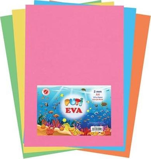 Puti A4 Klasik Eva Onlu Karışık Renk - Image 1