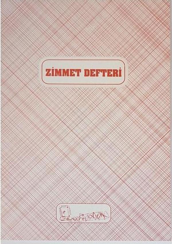 Kocaoluk Karton Kapak Zimmet Defteri - Image 1