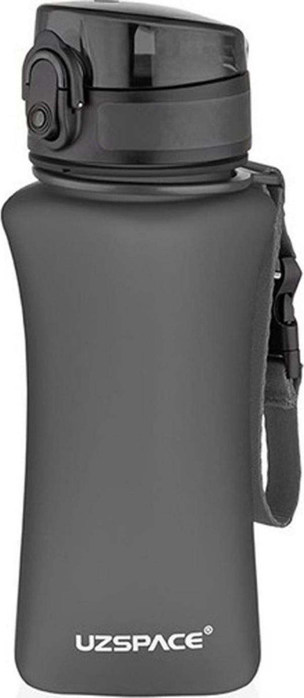 Vagonlife Uzpsace Qmax  6007 350ml Plastic Bottle Matara Siyah  - Image 1