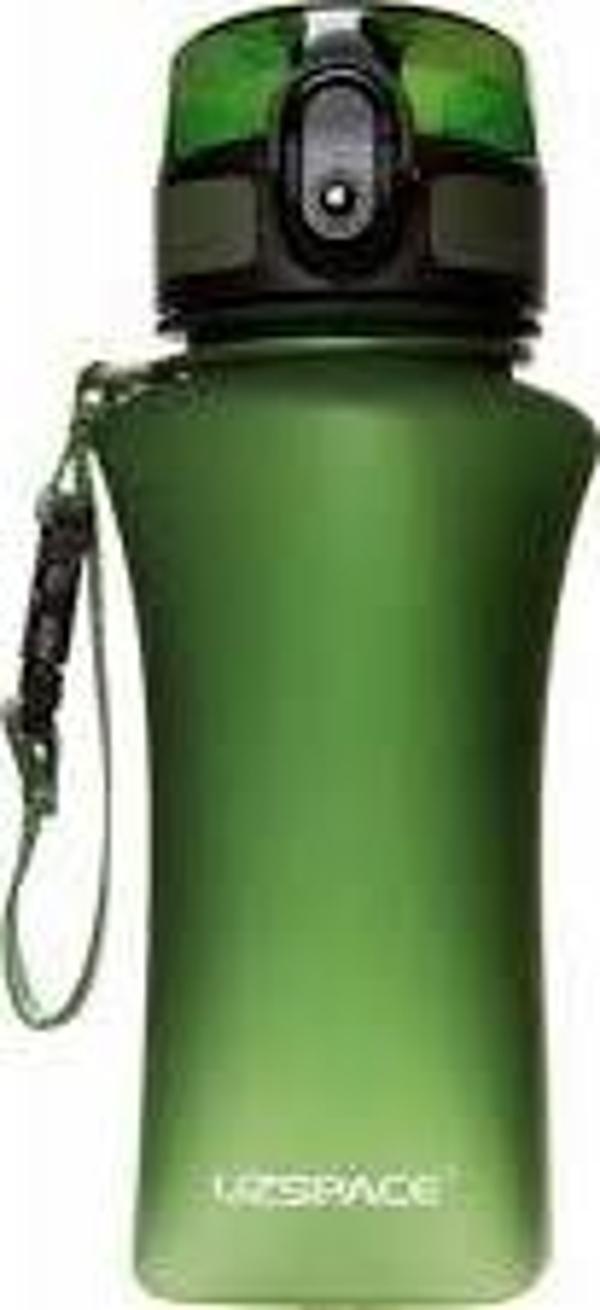 Vagonlife Uzpsace Qmax  6007 350ml Plastic Bottle Matara Yeşil  - Image 1