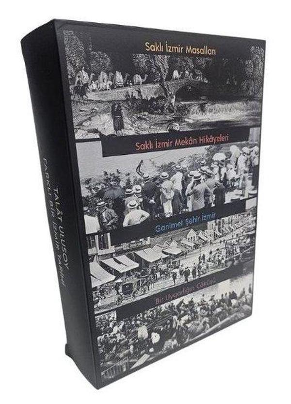 Farklı Bir İzmir Tarihi Seti - 4 Kitap Takım - Kutulu - Sakin Kitap - Image 1