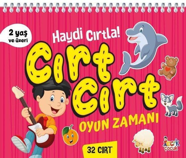 Cırt Cırt Oyun Zamanı Haydi Cırtla! - 32 Cırt  2+ Yaş - Bıcırık Yayınları - Image 1