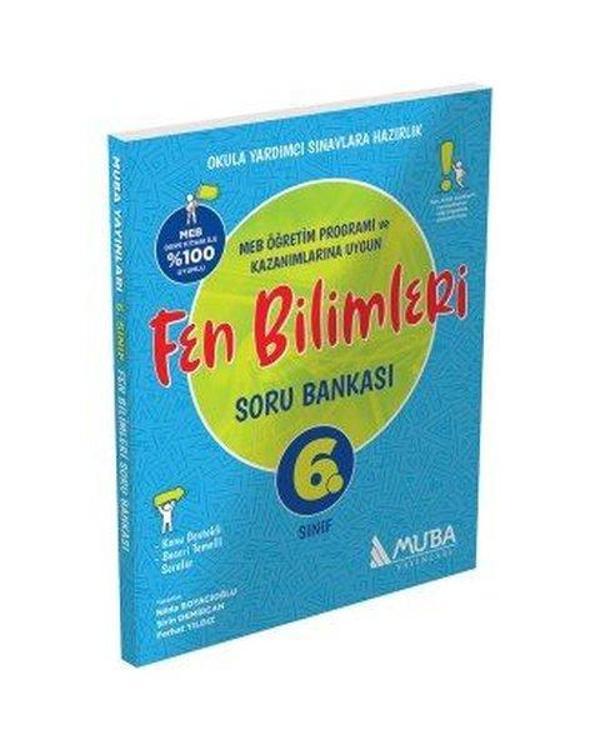 6. Sınıf Fen Bilimleri Soru Bankası - Muba Yayınları - Image 1