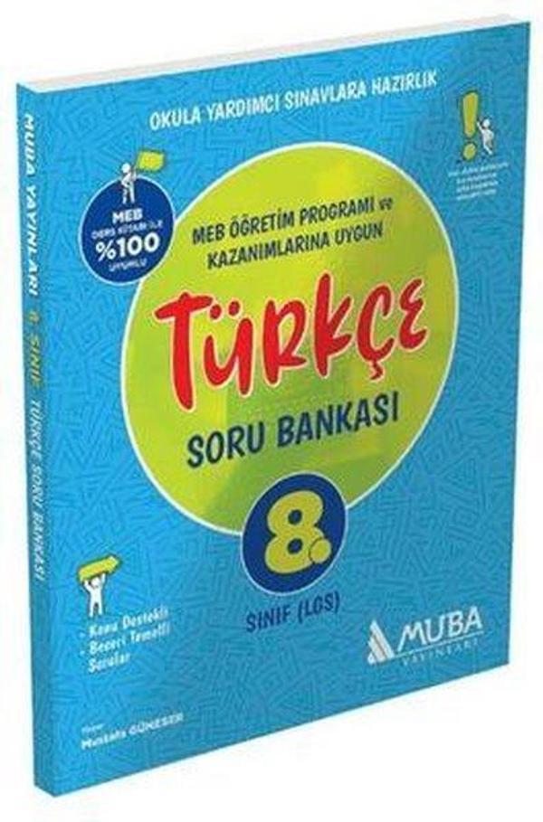 8. Sınıf Türkçe Soru Bankası - Muba Yayınları - Image 1