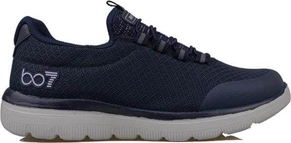 Trend Adımlar Lacivert Lastikli Memory Foam Unisex Sneaker - Image 1