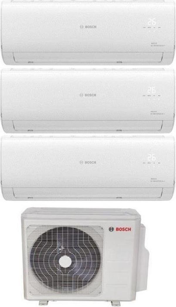 Bosch Multi Split İnverter Klima 36000 Btu 1 Dış + 3 İç Ünite 12000 + 12000 + 18000 Btu - Image 1