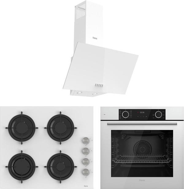 Ferre White Mila Fryart Ankastre Set ( D087+cs206+xe63cb) - Image 1