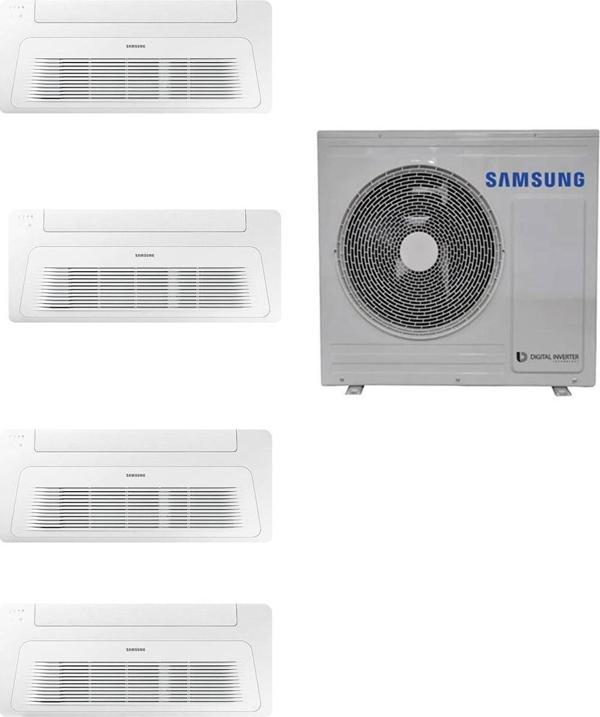 Samsung Wind Free Multi Tek Yön Kaset 1+4 Sistem (AJ100TXJ5KH/EA) 12+12+12+12 Btu 10 kw Dış Ünite - Image 1