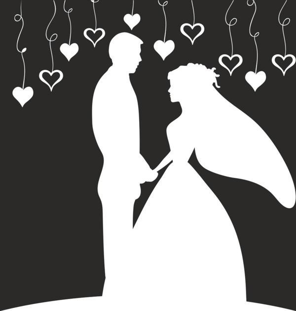 GELİN DAMAT FOLYO STİCKER 90 cm uzunluk - Image 1