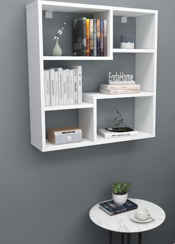 Enda Home 5 Bölmeli Duvar Rafı, Mutfak Rafı, Oturma Odası Rafı - Image 1