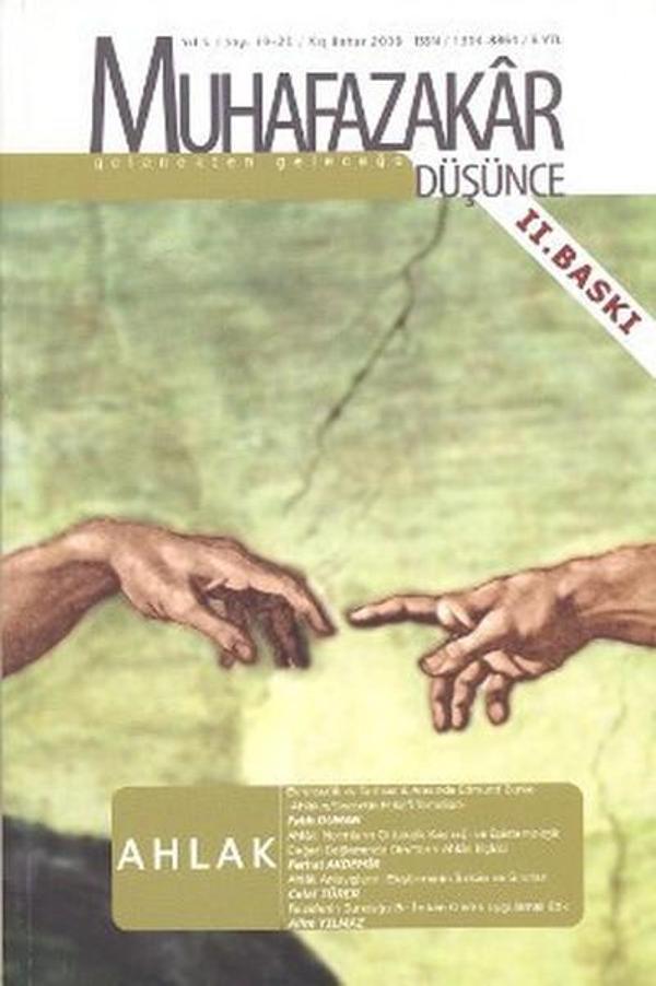 Muhafazakar Düşünce Dergisi Sayı: 19 - 20 Ahlak - Kadim - Image 1