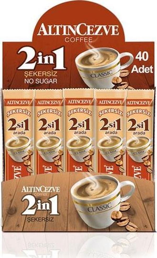 Altıncezve 2si1 Arada | İkisi bir arada 40′ lı Paket (Tek İçimlik) Şekersiz – 13 Gr x 40 Adet - Image 1