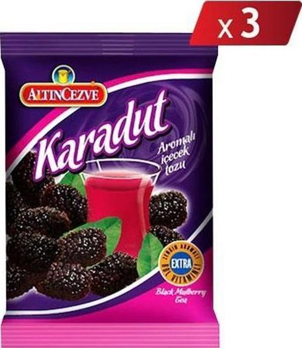 Altıncezve Karadut Aromalı İçecek Tozu 250 Gr - 3LÜ PAKET - Image 1